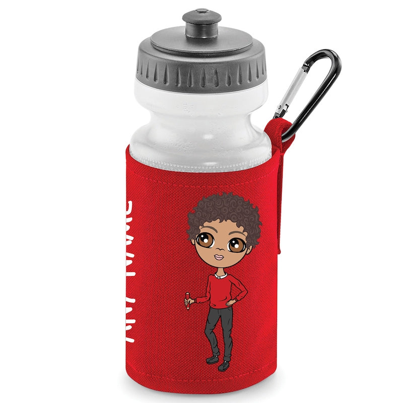 Jnr Boys Personalised Water Bottle and Holder - Image 7