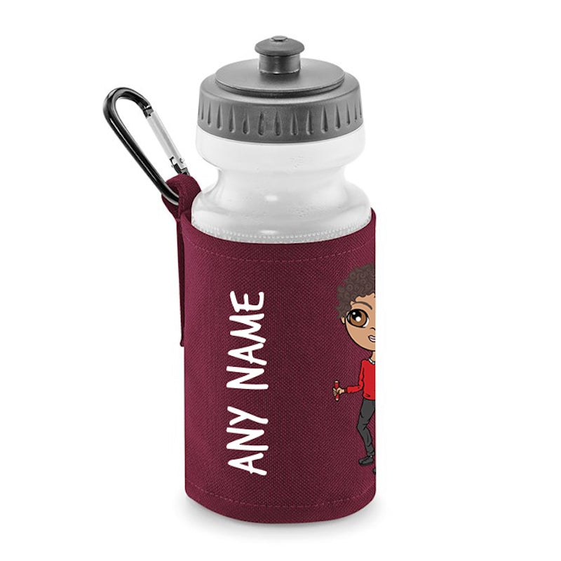 Jnr Boys Personalised Water Bottle and Holder - Image 2
