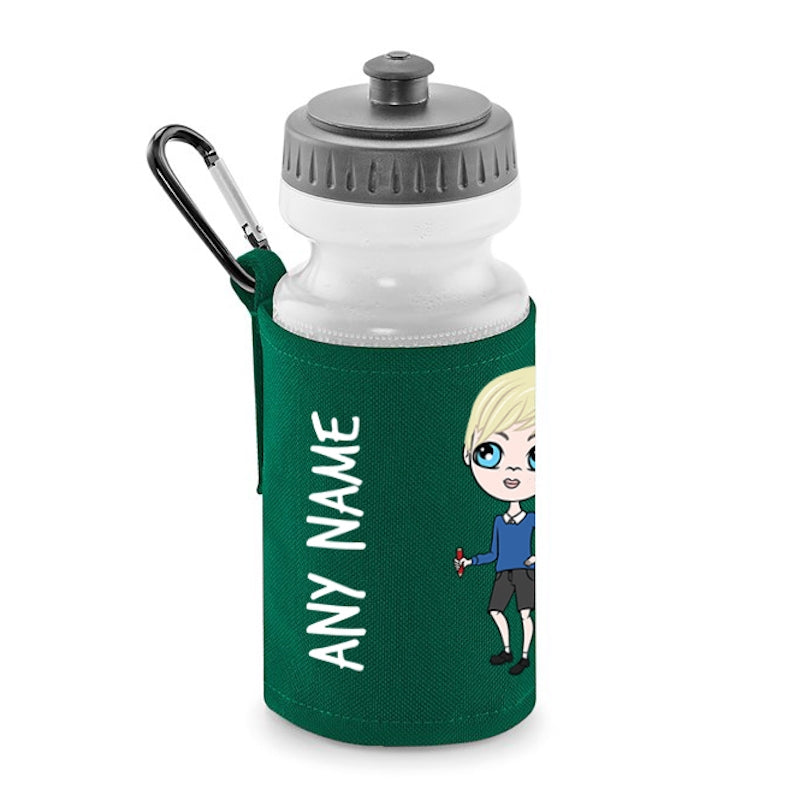 Jnr Boys Personalised Water Bottle and Holder - Image 5