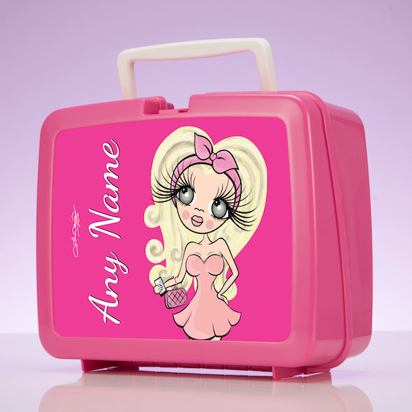 ClaireaBella Hot Pink Lunch Box - Image 1