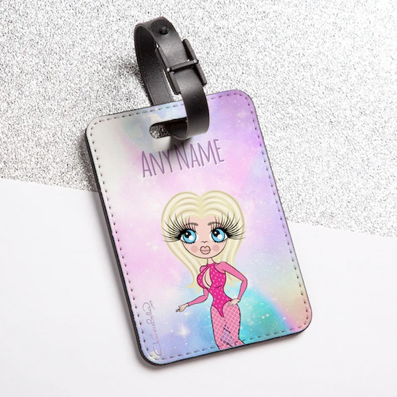 ClaireaBella Personalised Unicorn Colours Passport Cover & Luggage Tag Bundle - Image 2