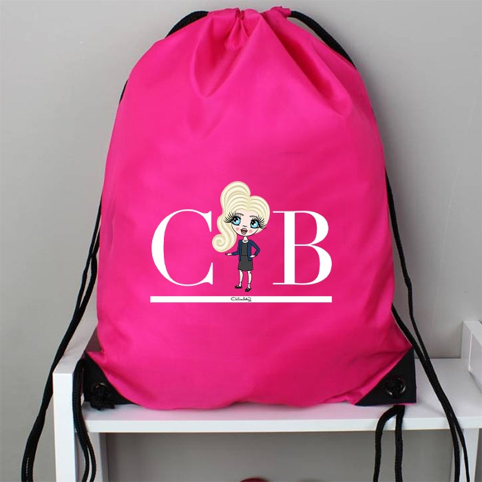 ClaireaBella Girls LUX Initials Kit Bag - Image 3
