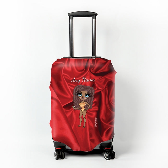 ClaireaBella Silk Satin Effect Suitcase Cover - Image 1