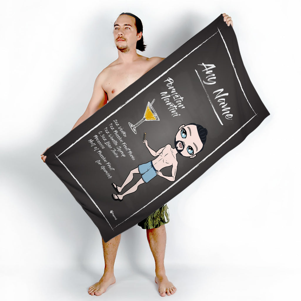 MrCB Pornstar Martini Beach Towel