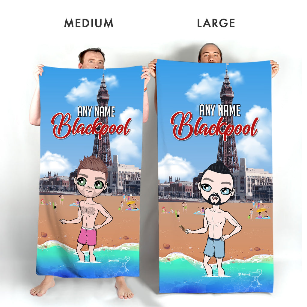 MrCB Blackpool Beach Towel