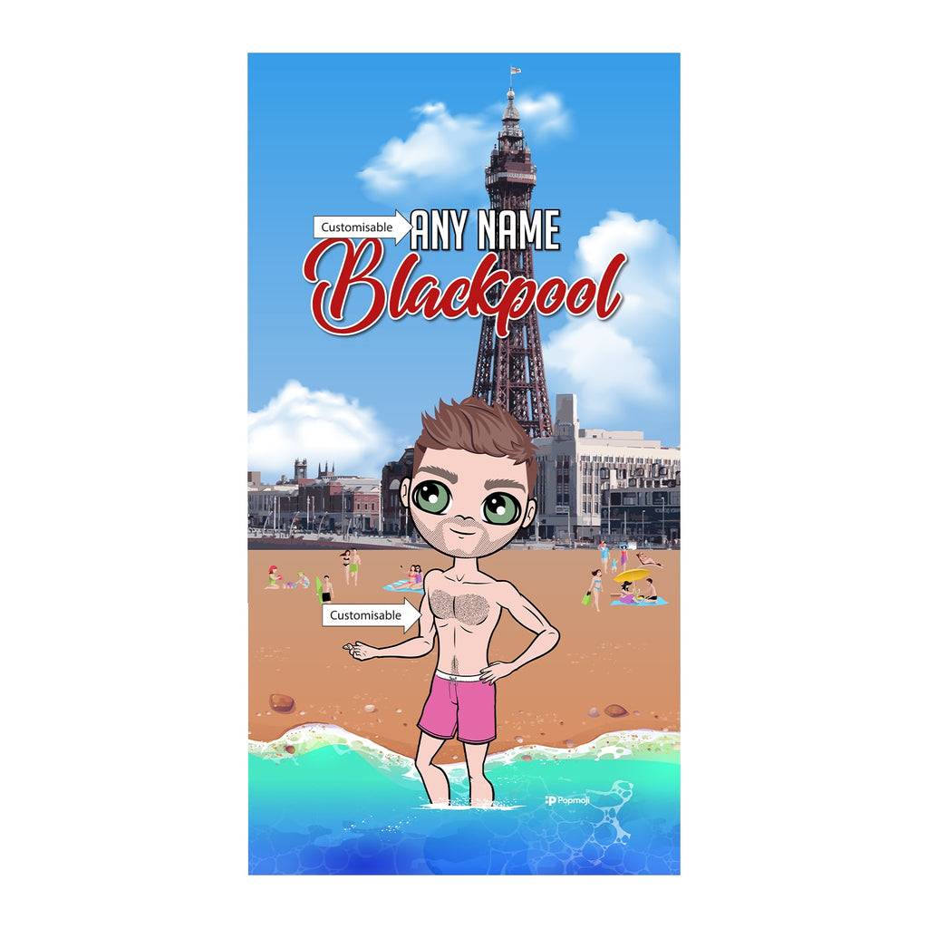 MrCB Blackpool Beach Towel