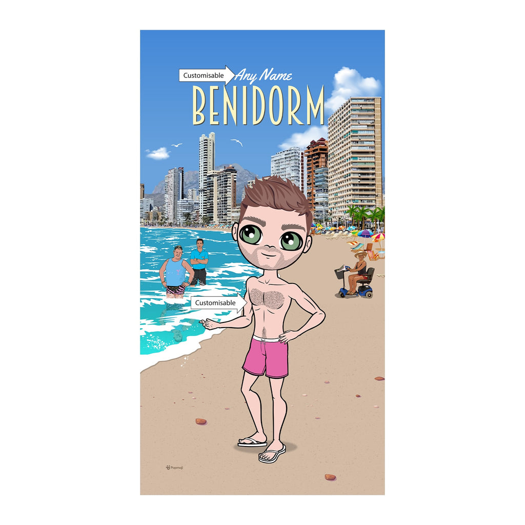 MrCB Benidorm Beach Towel
