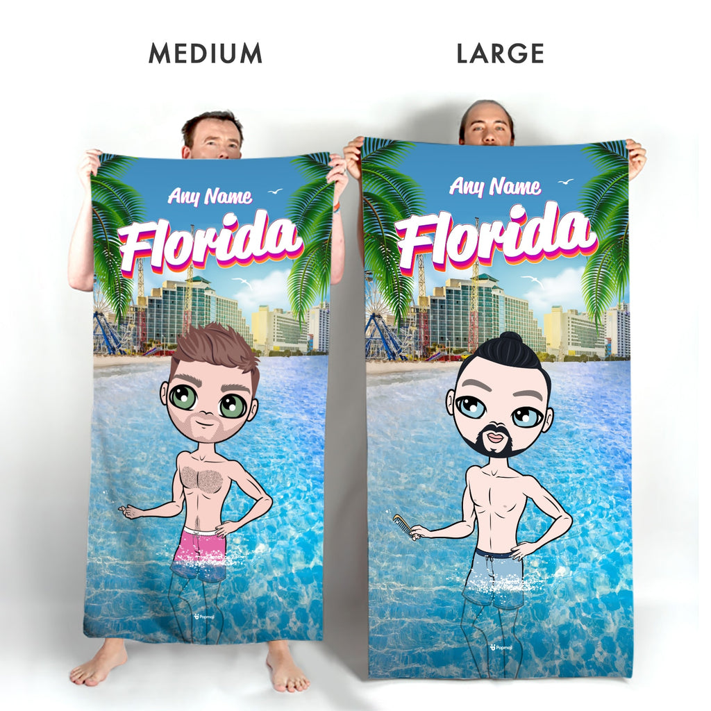 MrCB Florida Beach Towel