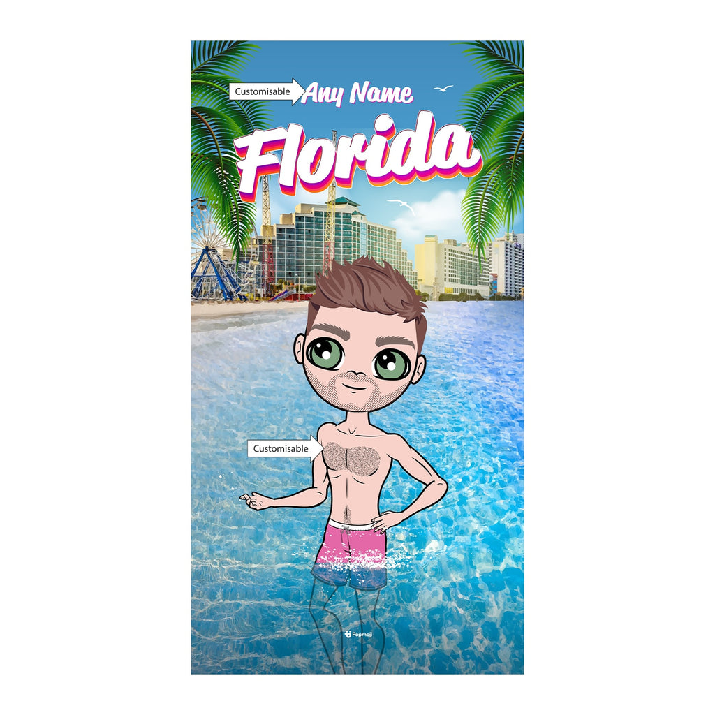 MrCB Florida Beach Towel