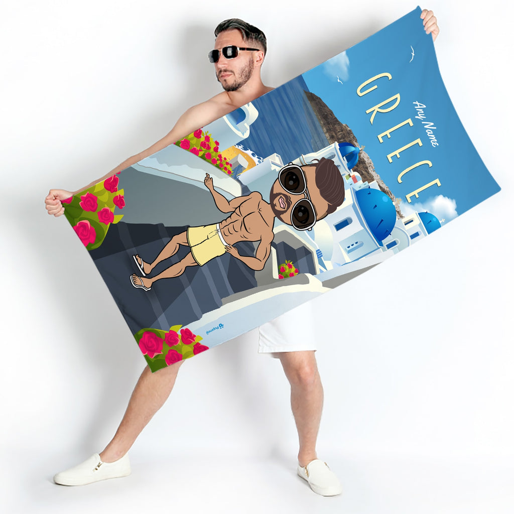 MrCB Greece Beach Towel