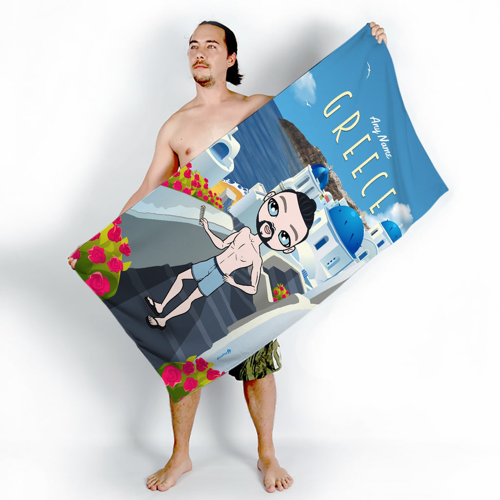 MrCB Greece Beach Towel