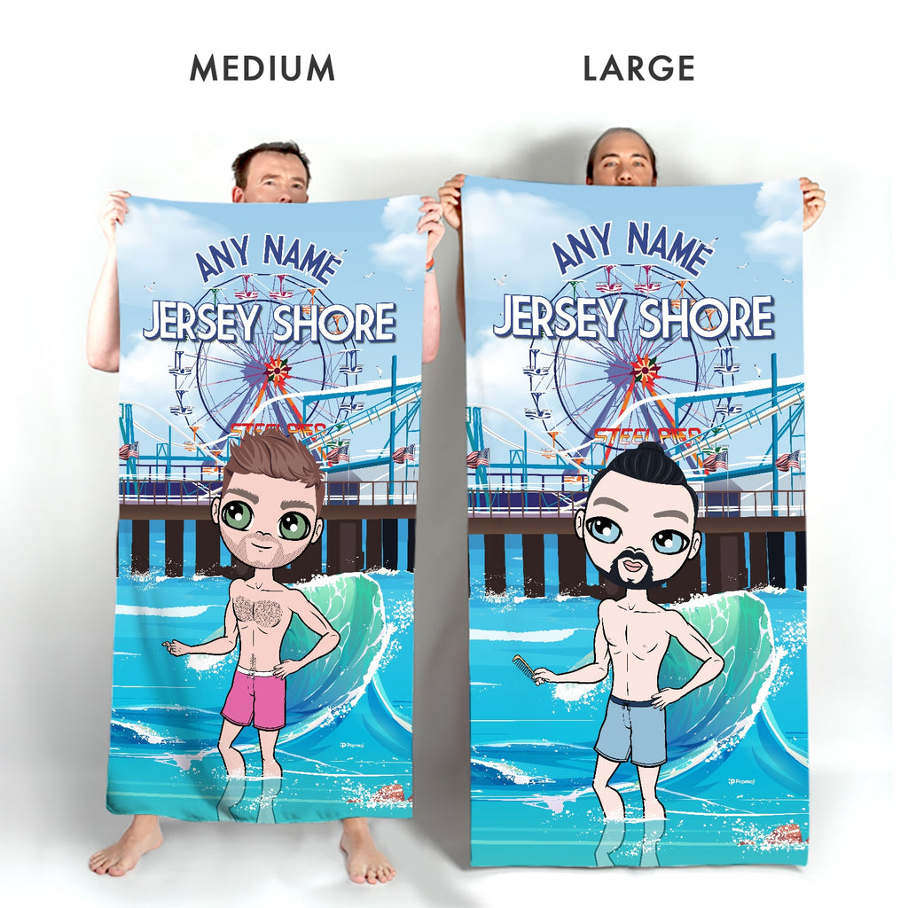 MrCB Jersey Shore Beach Towel