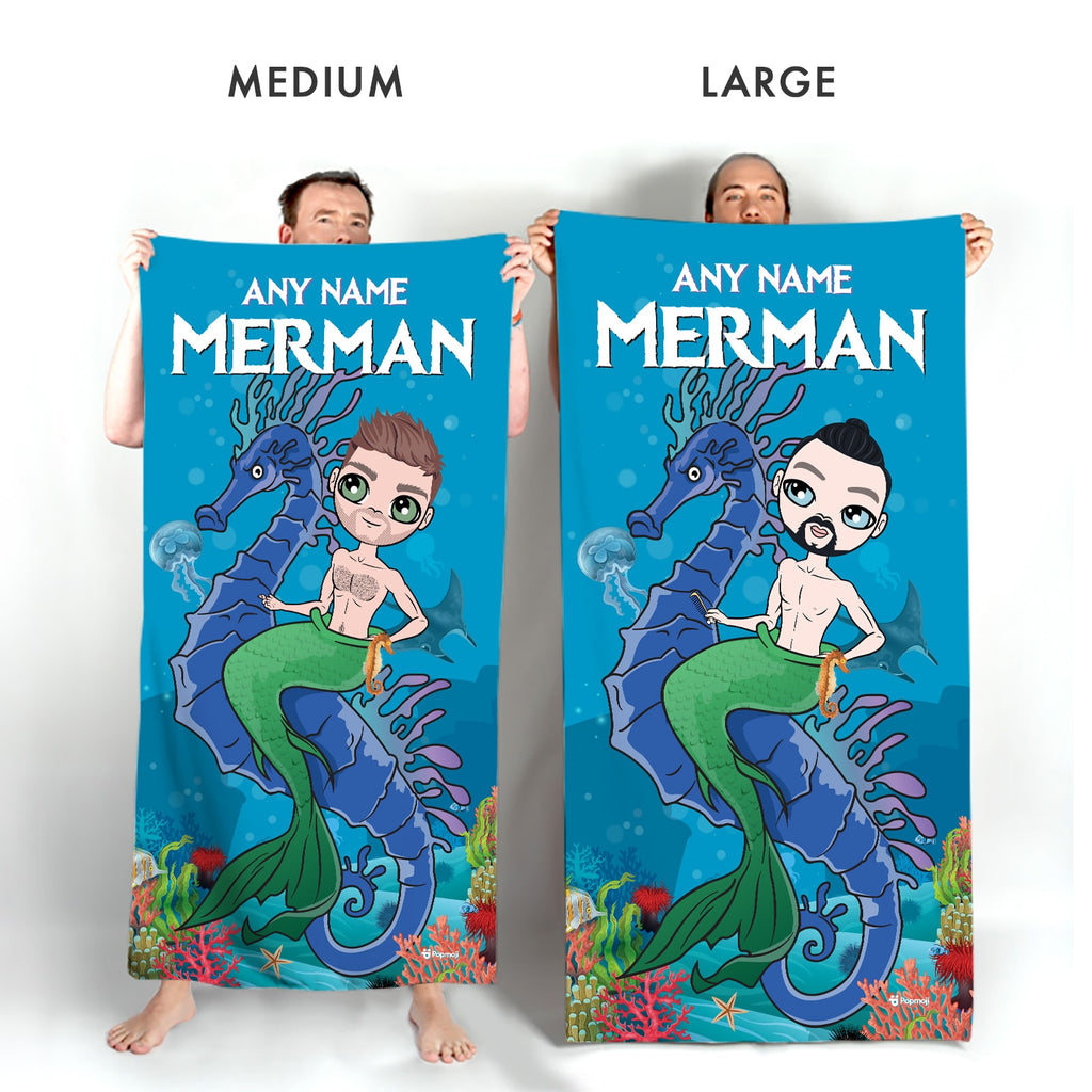 MrCB Merman Beach Towel