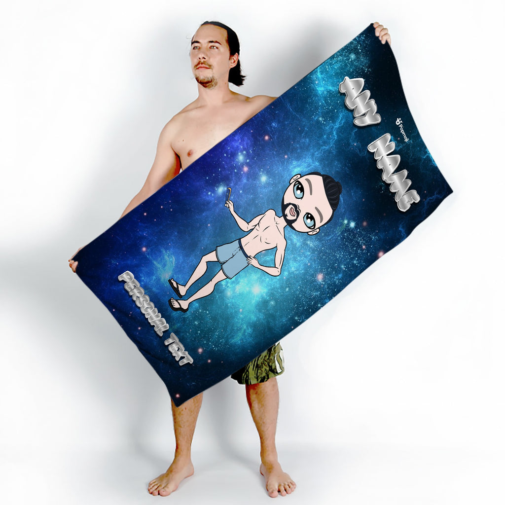 MrCB Universe Beach Towel