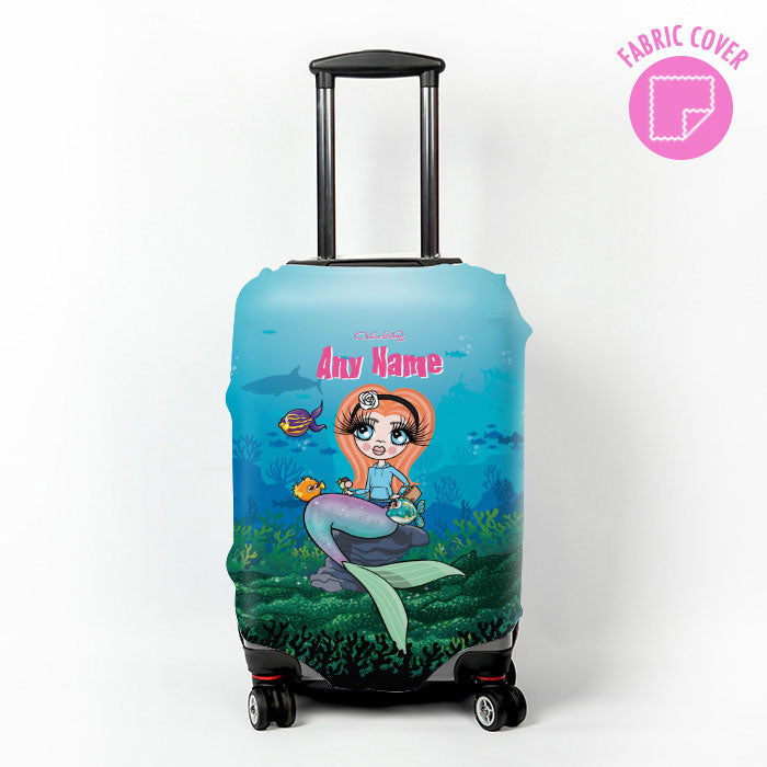 ClaireaBella Girls Mermaid Suitcase Cover