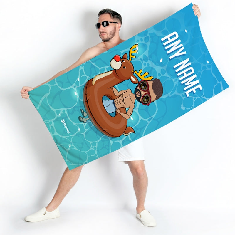MrCB Inflatable Reindeer Beach Towel - Image 2