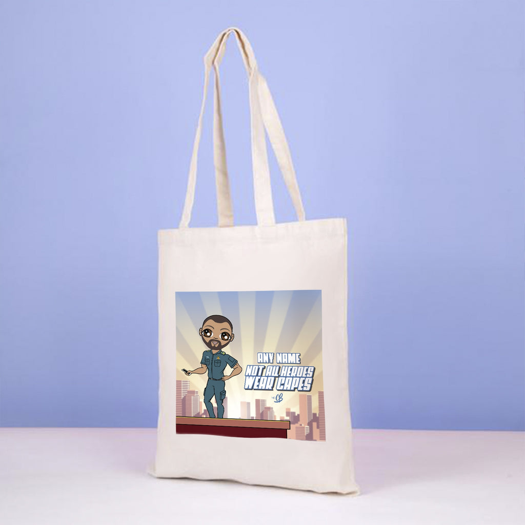 MrCB Not All Hero's Wear Capes Canvas Bag - Image 1