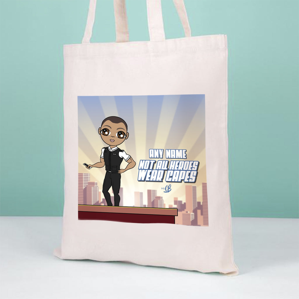 MrCB Not All Hero's Wear Capes Canvas Bag - Image 4