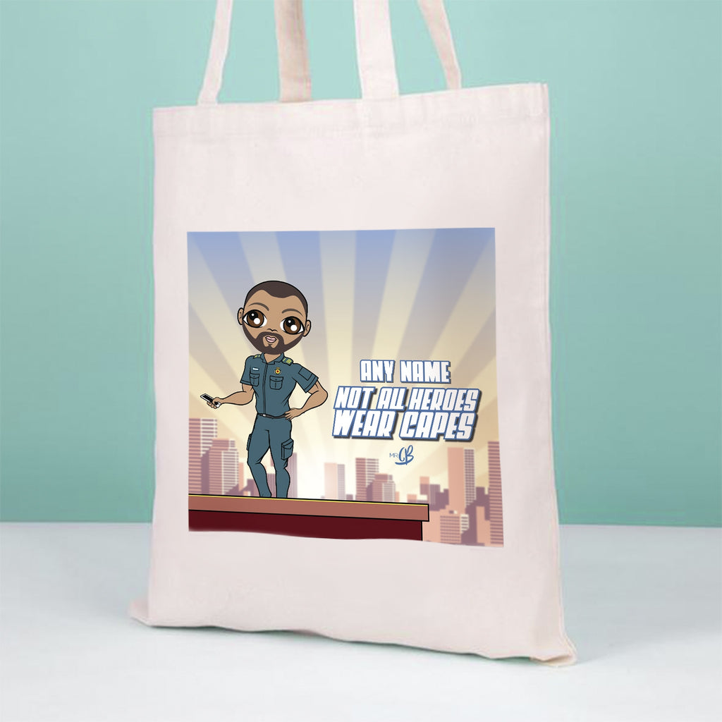 MrCB Not All Hero's Wear Capes Canvas Bag - Image 3
