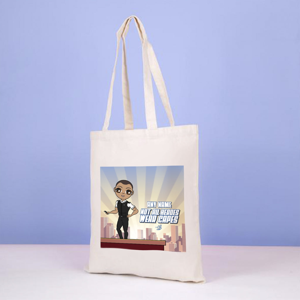 MrCB Not All Hero's Wear Capes Canvas Bag - Image 2