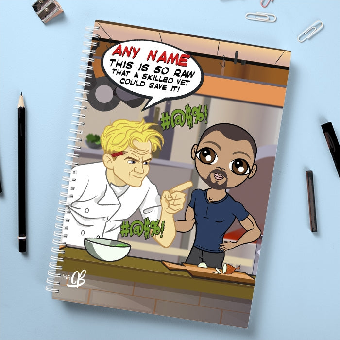 MrCB Shouting Chef Notebook - Image 1