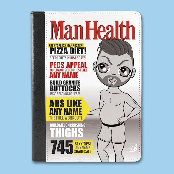 MrCB Man Health iPad Case - Image 1
