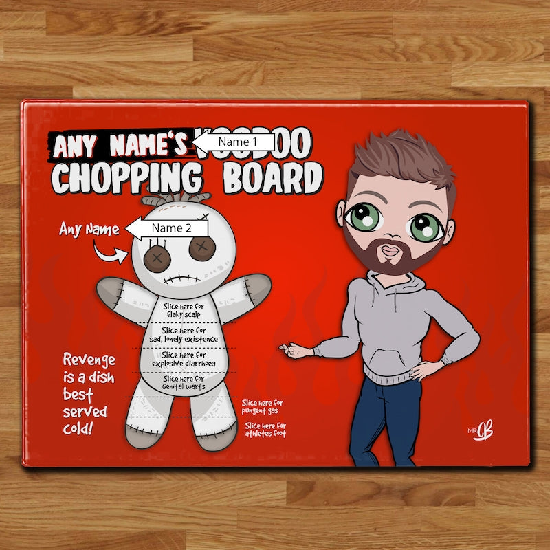 MrCB Glass Chopping Board - Voodoo - Image 3