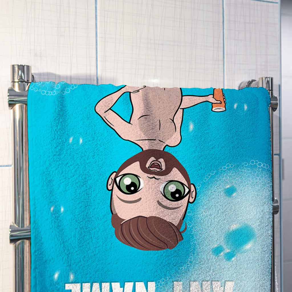 MrCB Soap Suds Hand Towel - Image 3