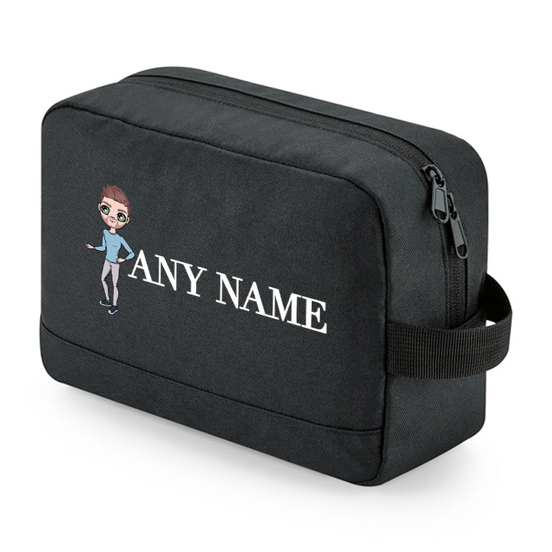 MrCB Personalised LUX Name Toiletry Bag - Image 1