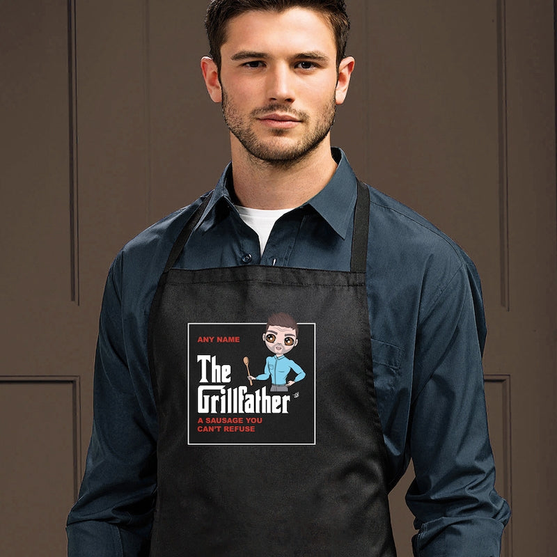 MrCB The Grillfather Apron - Image 2