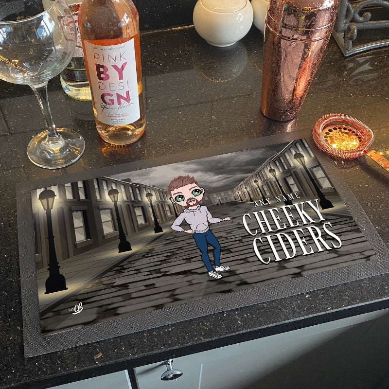 MrCB Personalised Cheeky Ciders Rubber Bar Runner - Image 5