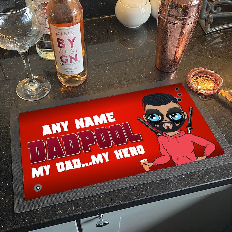 MrCB Personalised Dadpool Rubber Bar Runner - Image 1