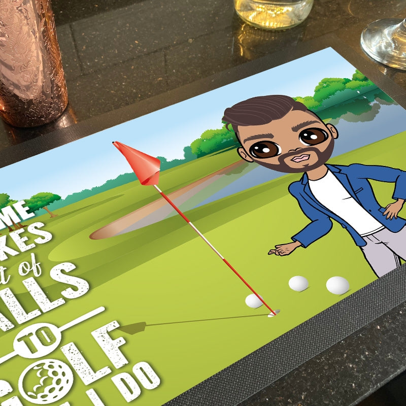 MrCB Personalised Golfing Rubber Bar Runner - Image 4