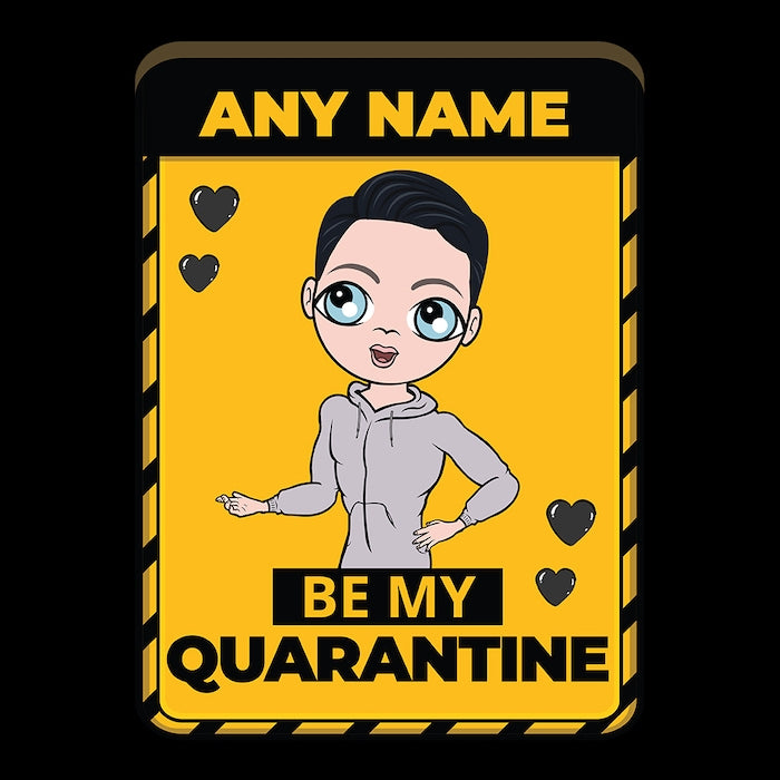 MrCB Adult Be My Quarantine Couples Onesie - Image 2