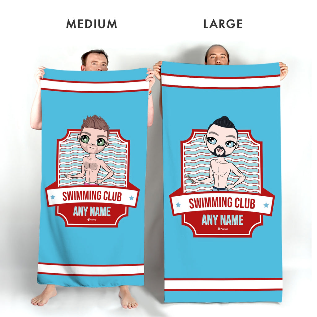 MrCB Personalised Emblem Swimming Towel - Image 5