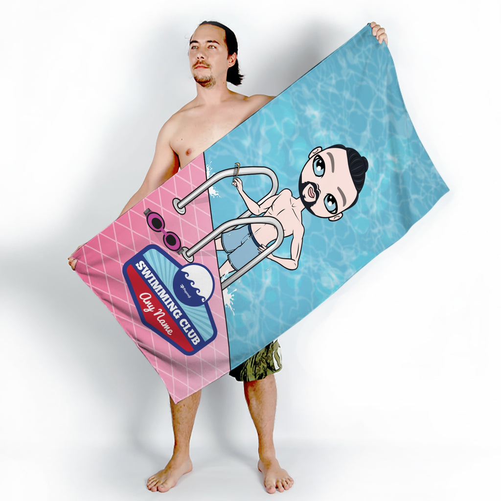 MrCB Personalised Poolside Swimming Towel - Image 4