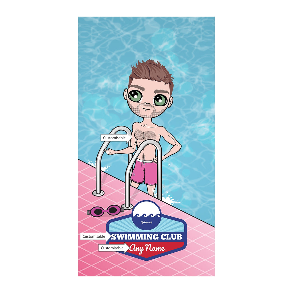 MrCB Personalised Poolside Swimming Towel - Image 2