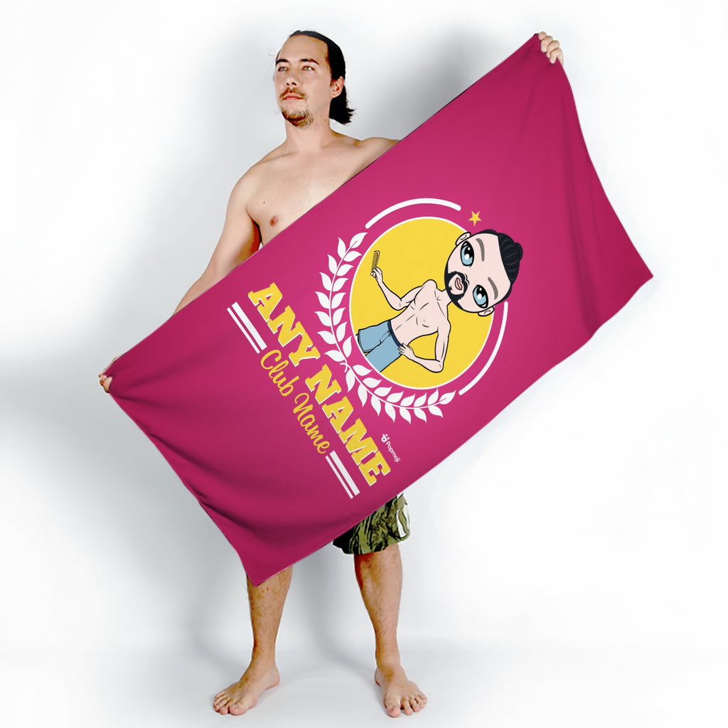 MrCB Personalised Varsity Swimming Towel - Image 5