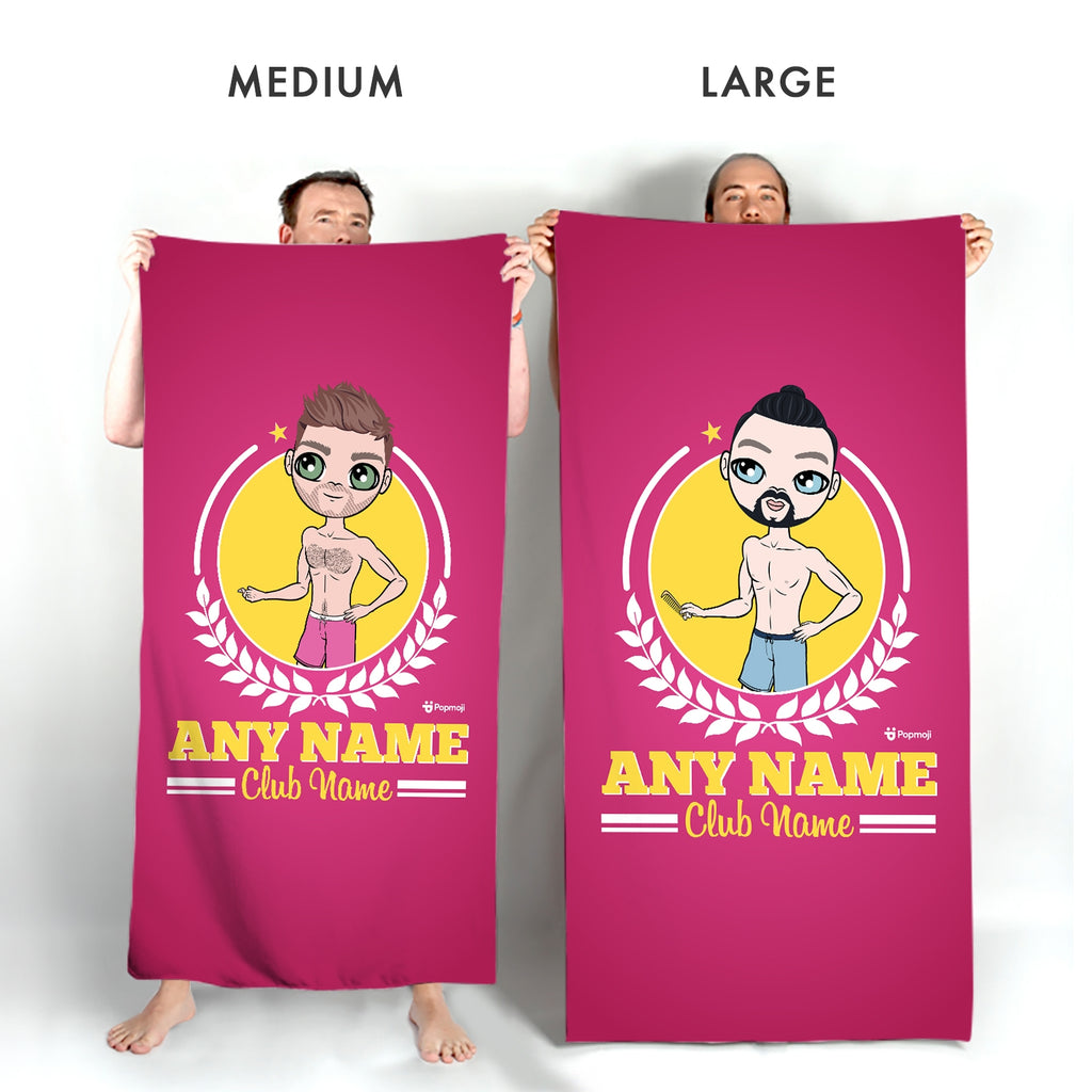MrCB Personalised Varsity Swimming Towel - Image 4