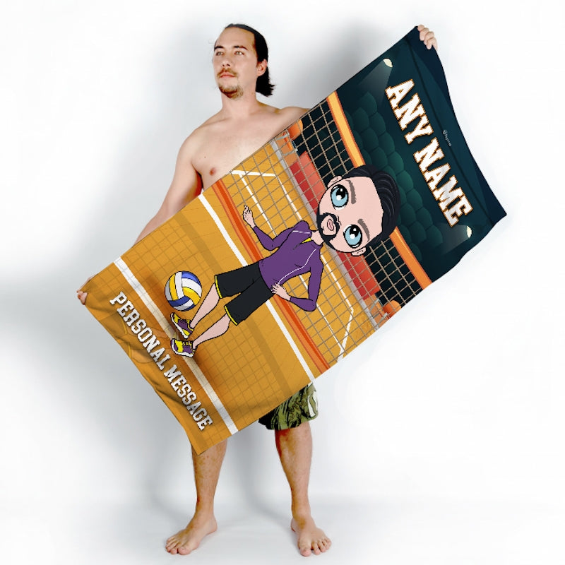 MrCB Personalised Volleyball Beach Towel - Image 2