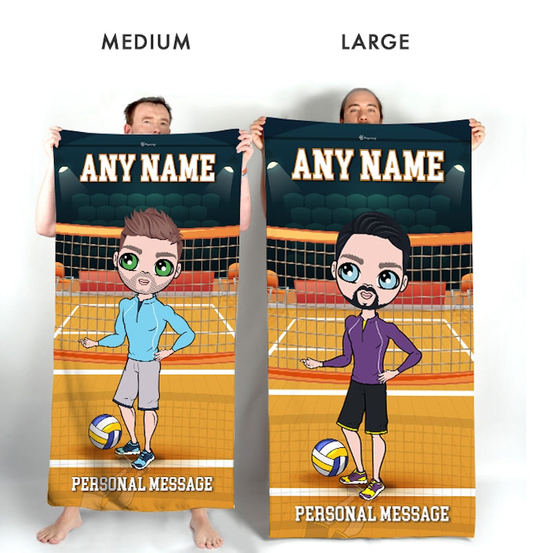 MrCB Personalised Volleyball Beach Towel - Image 4