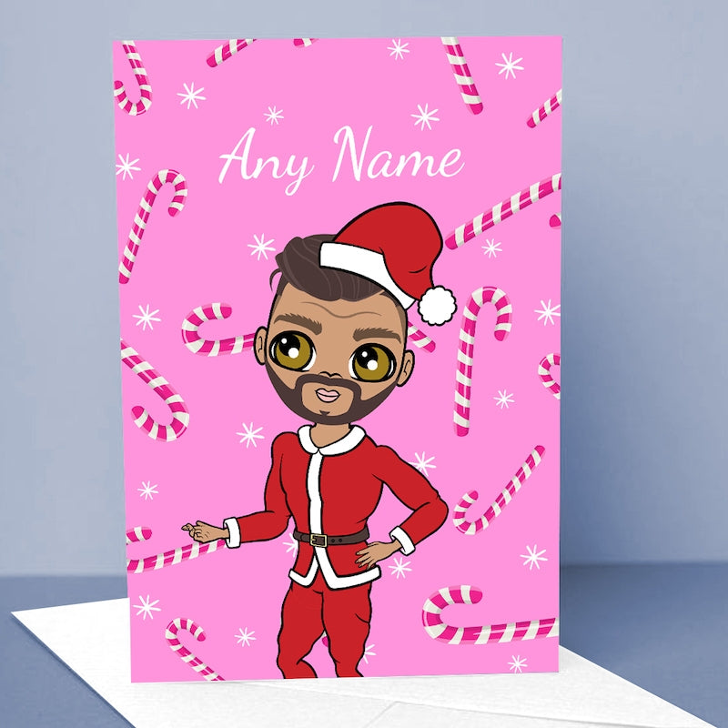 MrCB Candy Canes Christmas Card - Image 1
