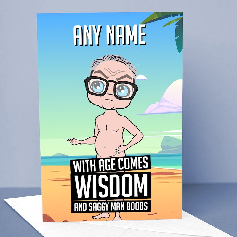 MrCB With Age Comes Wisdom Card - Image 1