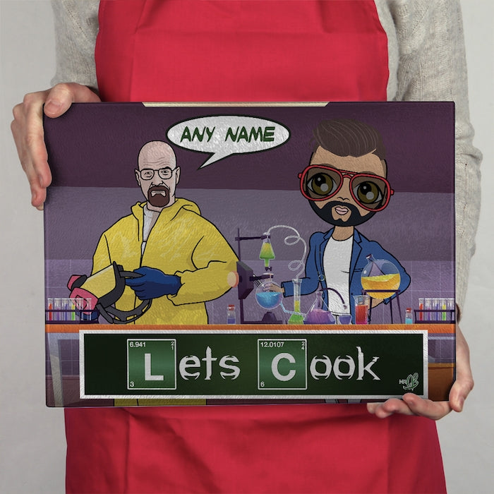 MrCB Glass Chopping Board - Let's Cook - Image 3