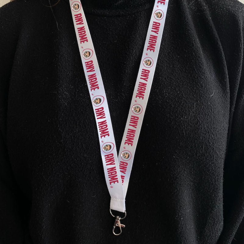MrCB Personalised Classic Lanyard With Safety Release - Image 2