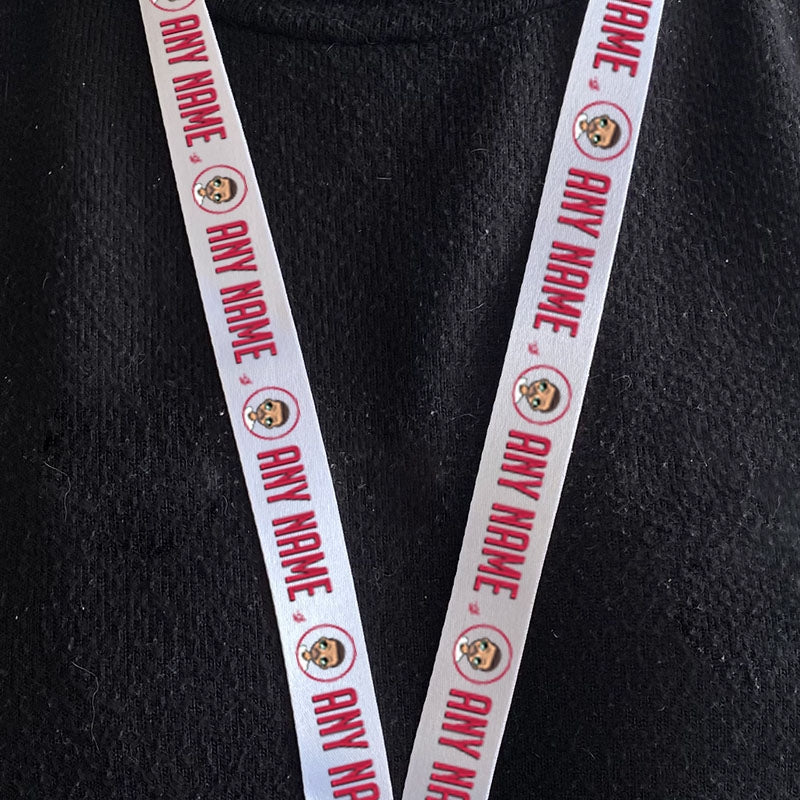 MrCB Personalised Classic Lanyard With Safety Release - Image 1