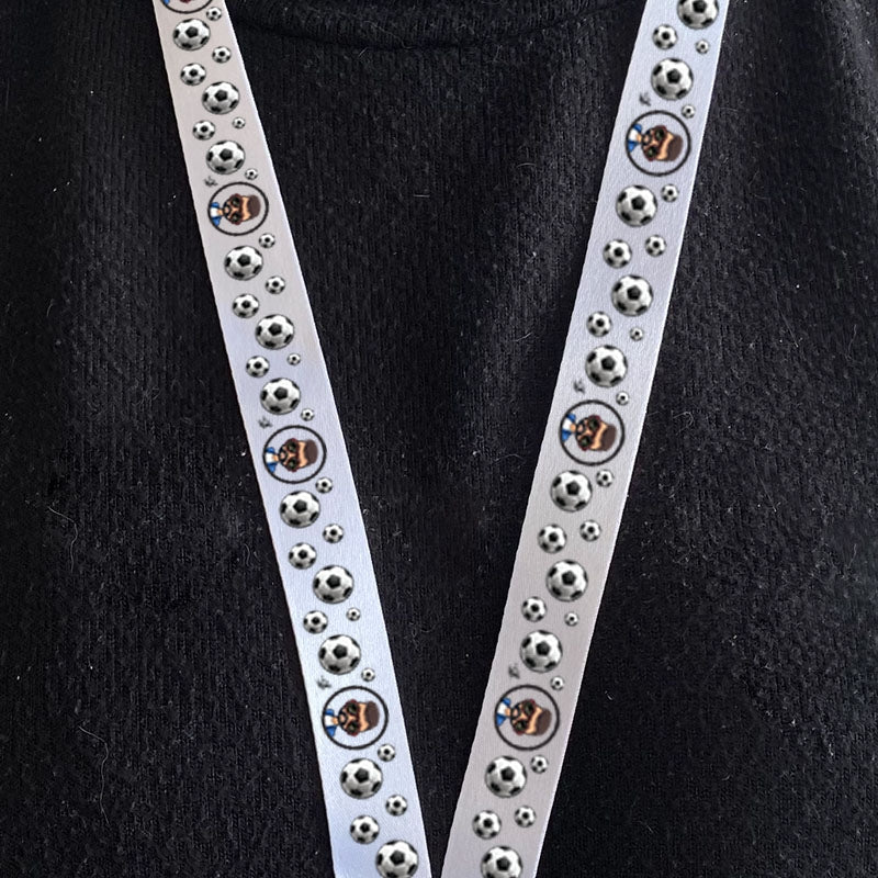 MrCB Personalised Football Lanyard With Safety Release - Image 1