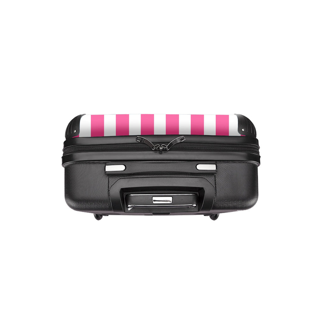 MrCB Personalised Pink Stripe Suitcase - Image 5