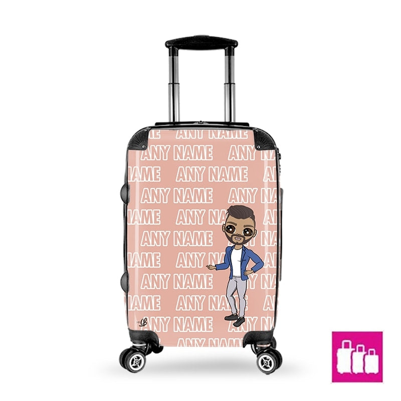 MrCB Repeat Name Suitcase - Image 1