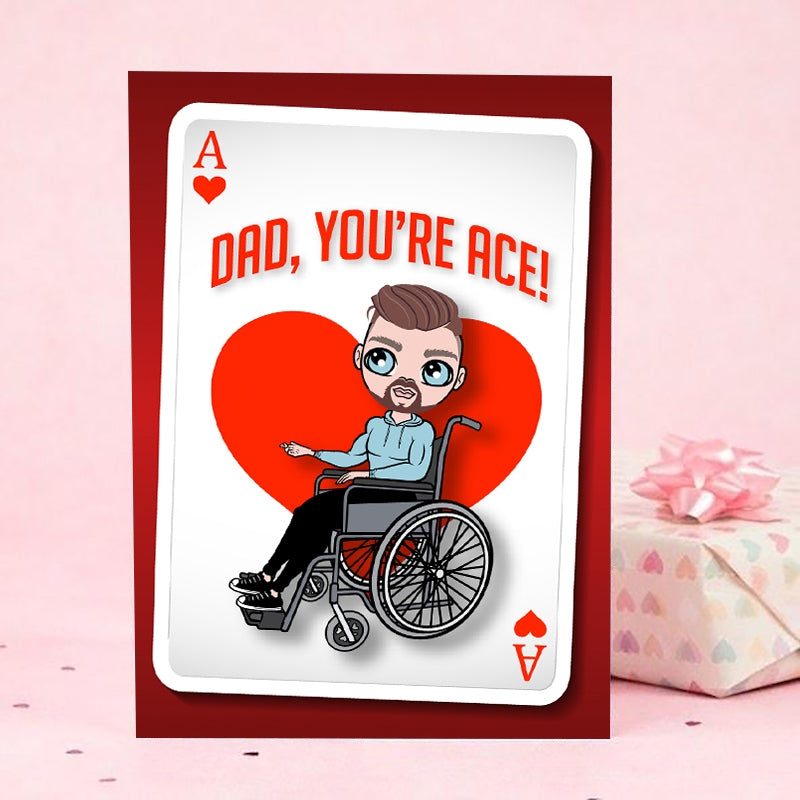 MrCB Wheelchair Ace Dad Card - Image 2